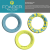 Foaber Roll Fun Toy Foam Rubber = strength, vivid colours dog vision spectrum