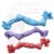 BUSTER Colour Squeak Rope Soft cotton interactive throwing games for Dogs SMALL 23cm